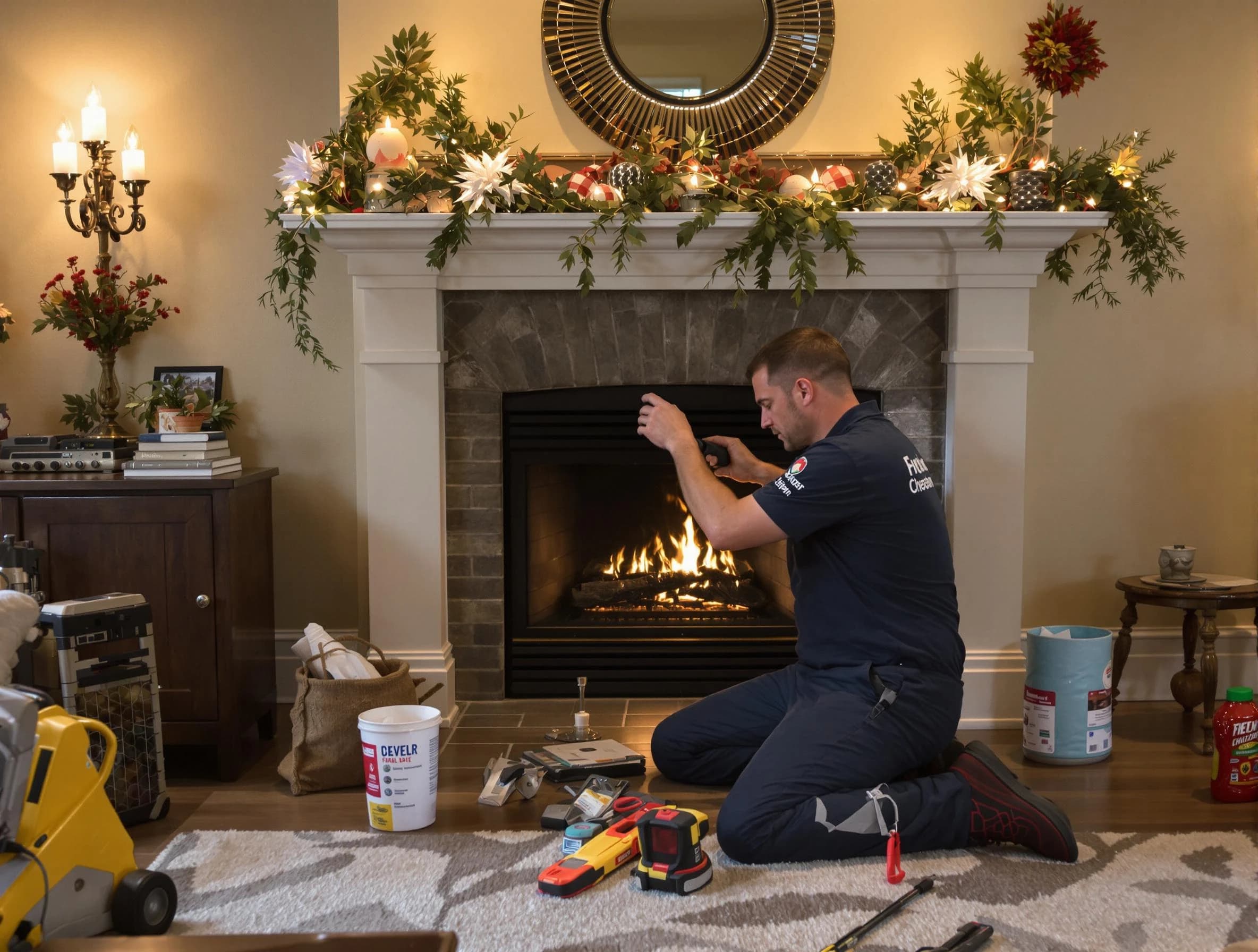 Christiana Chimney Sweep offering fireplace maintenance services in Christiana, TN