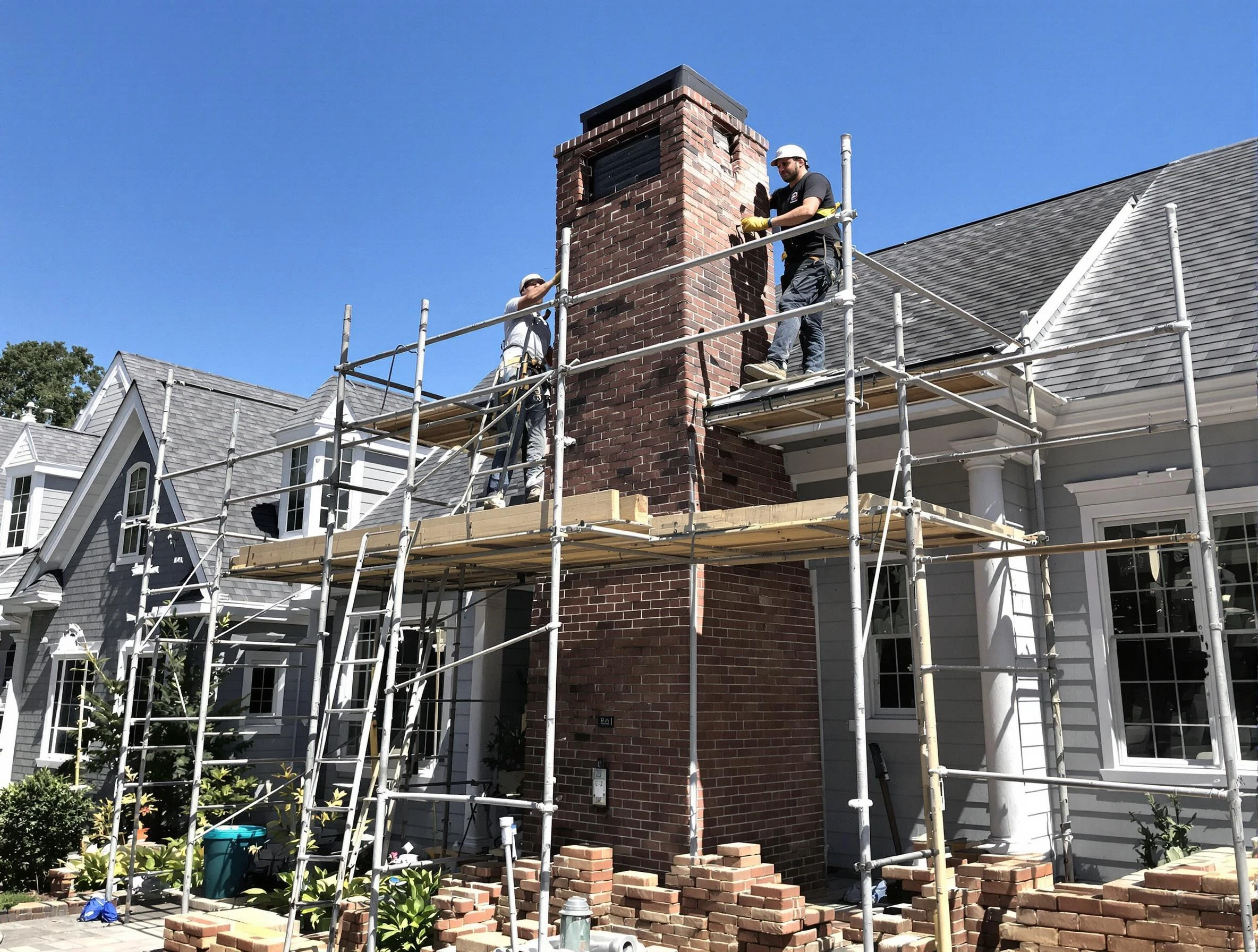 Chimney Rebuilding in Christiana