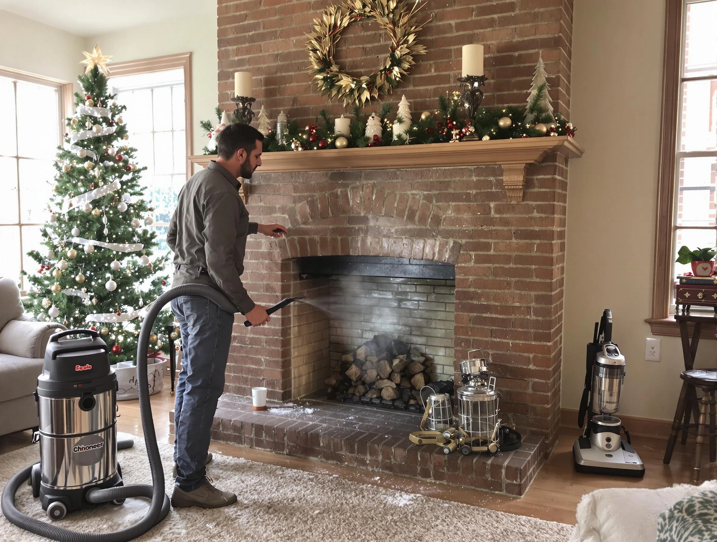 Fireplace Cleaning in Christiana
