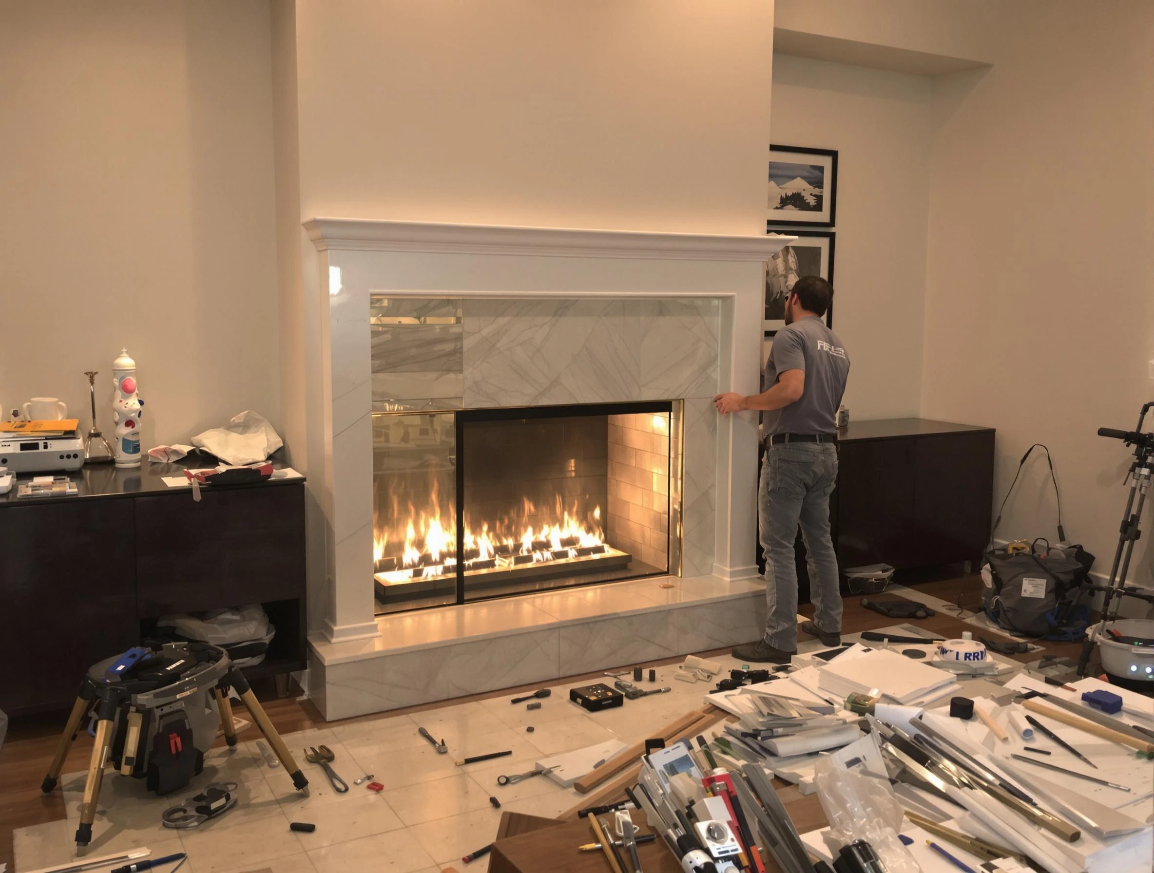 Fireplace Installation in Christiana